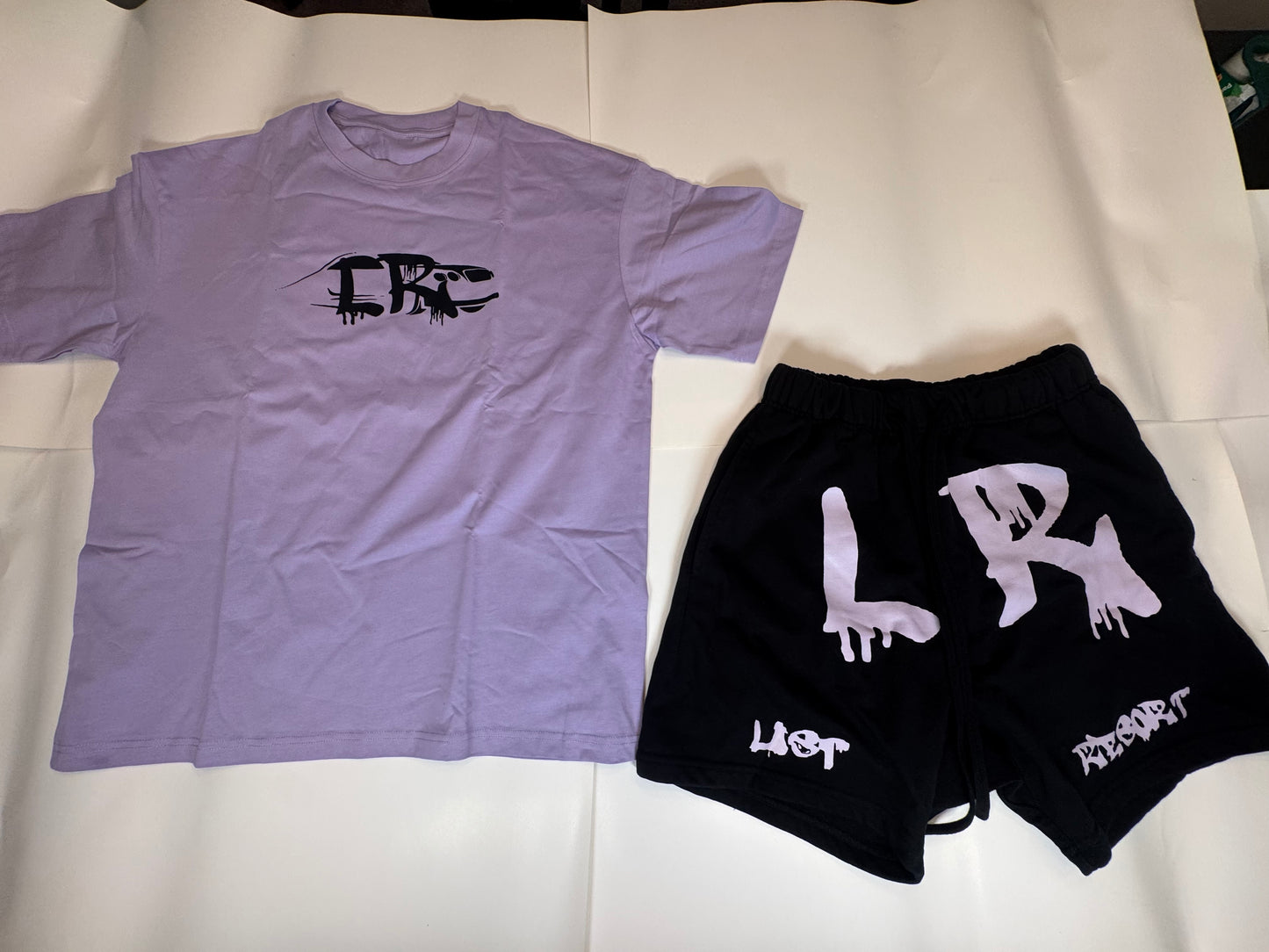 Short sleeve t-shirt and shorts