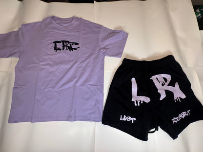 Short sleeve t-shirt and shorts