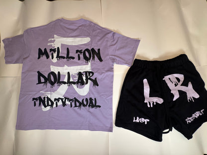 Short sleeve t-shirt and shorts